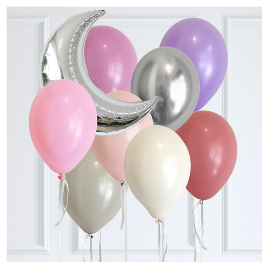 Classic To the Moon Themed Balloon Bouquet
