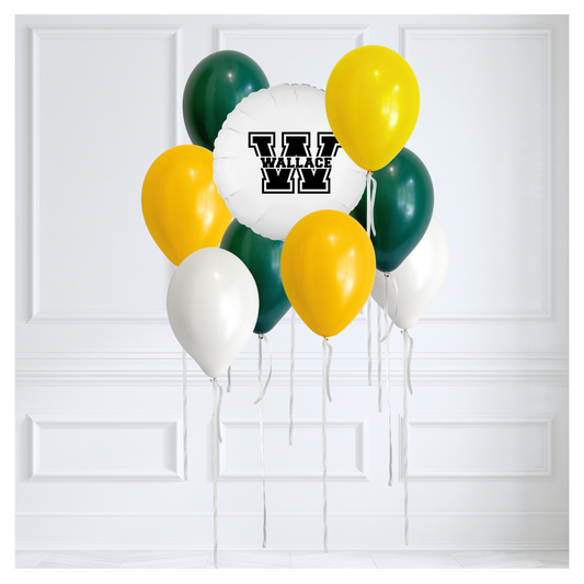 School Spirit Balloon Bouquet - Wallace Elementary School