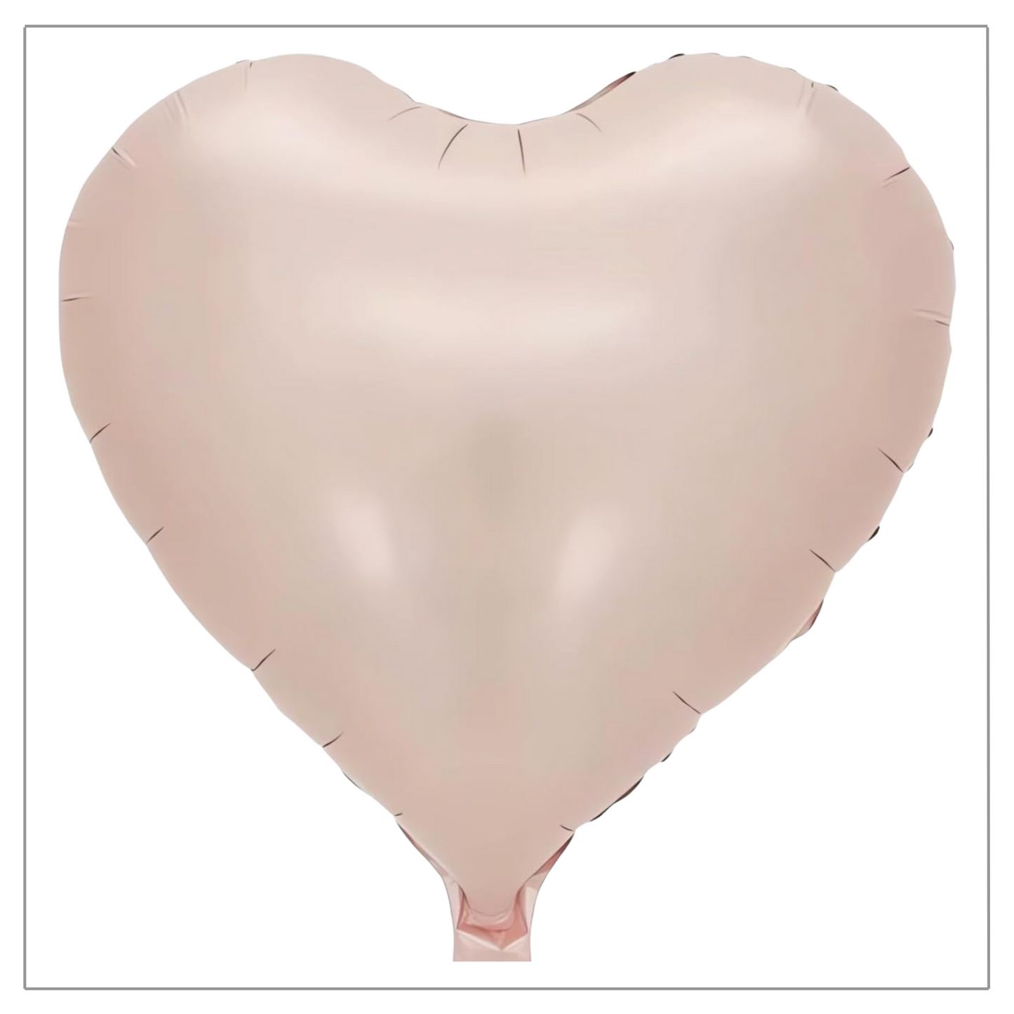 Heart Balloon - Dusty Pink