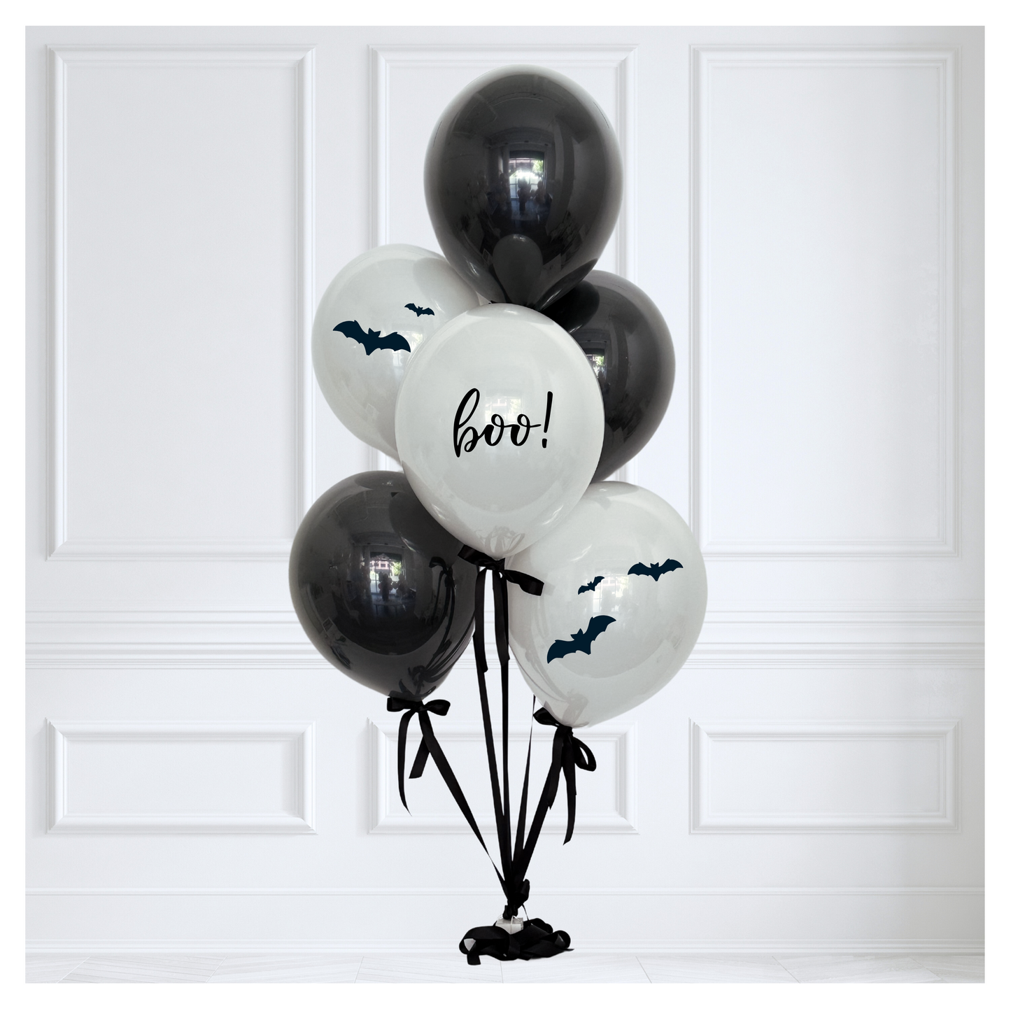 Signature Glass Balloon Bouquet - Boo!