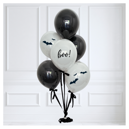 Signature Glass Balloon Bouquet - Boo!