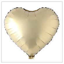 Load image into Gallery viewer, Foil Heart Balloon - White Gold
