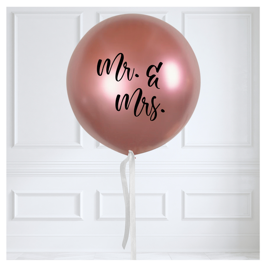 Jumbo 36" Balloon - Chrome Rose Gold