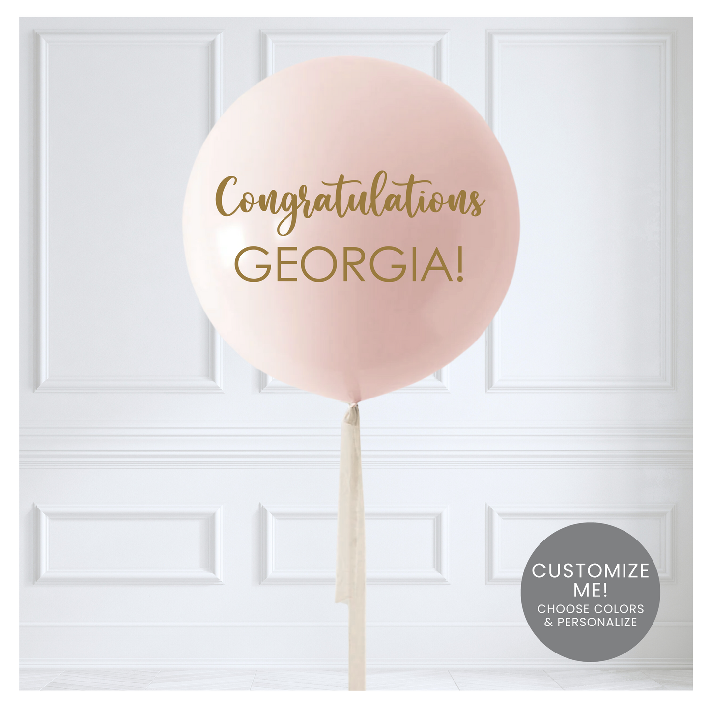 CUSTOM Jumbo 36" Balloon