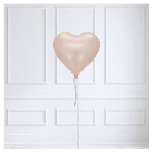 Heart Balloon - Dusty Pink