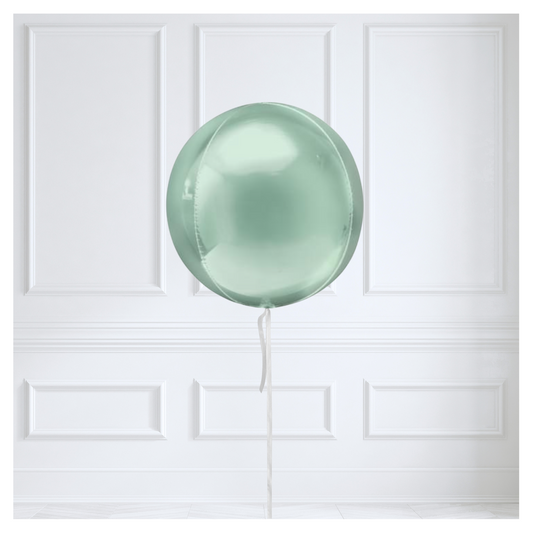 Round Orb Balloon - Mint Green