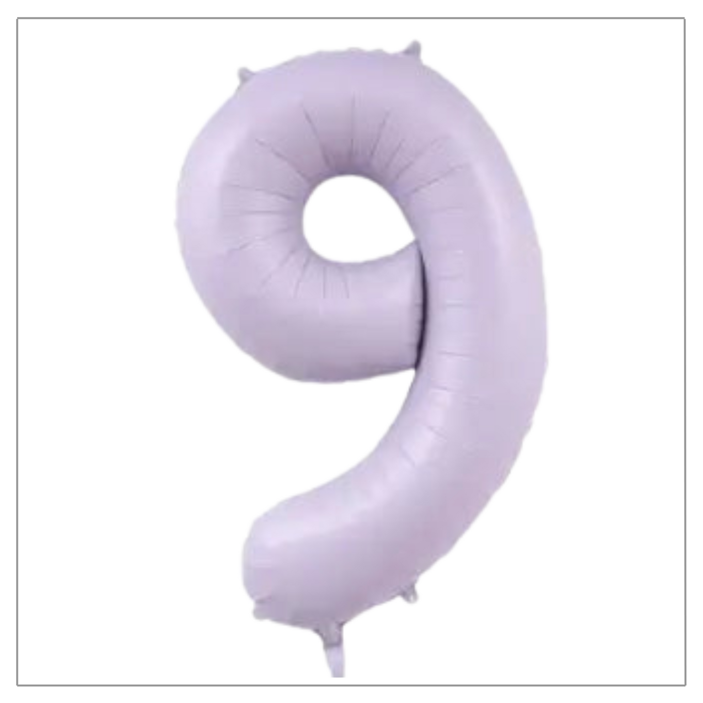 Lilac Number Balloons 34"