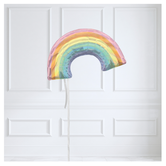 Pastel Rainbow Foil Balloon