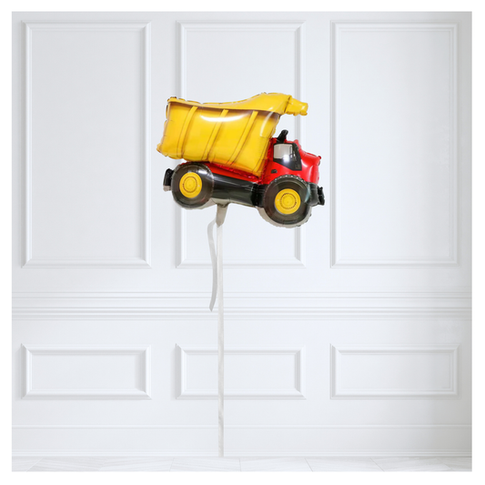 Dump Truck Foil Balloon