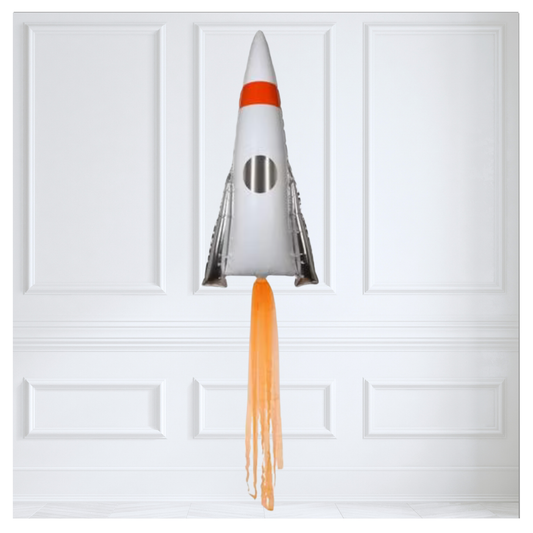 Rocket Ship Foil Balloon