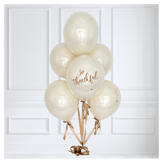 Signature Glass Balloon Bouquet - So Thankful