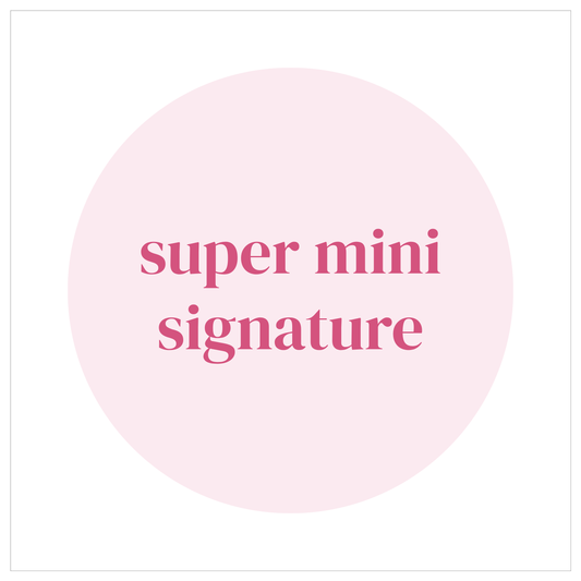 super mini signature party deposit