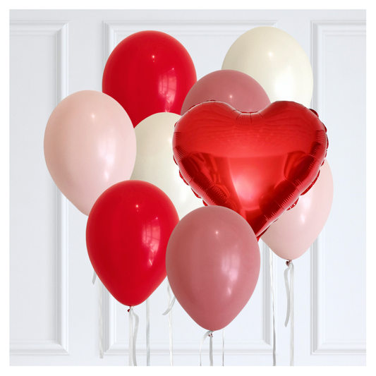 Classic Poppi Love Themed Balloon Bouquet