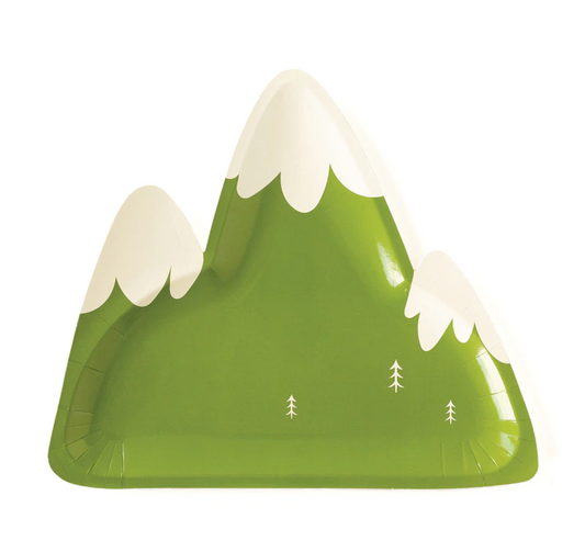 Adventure Mountain Shaped Plate