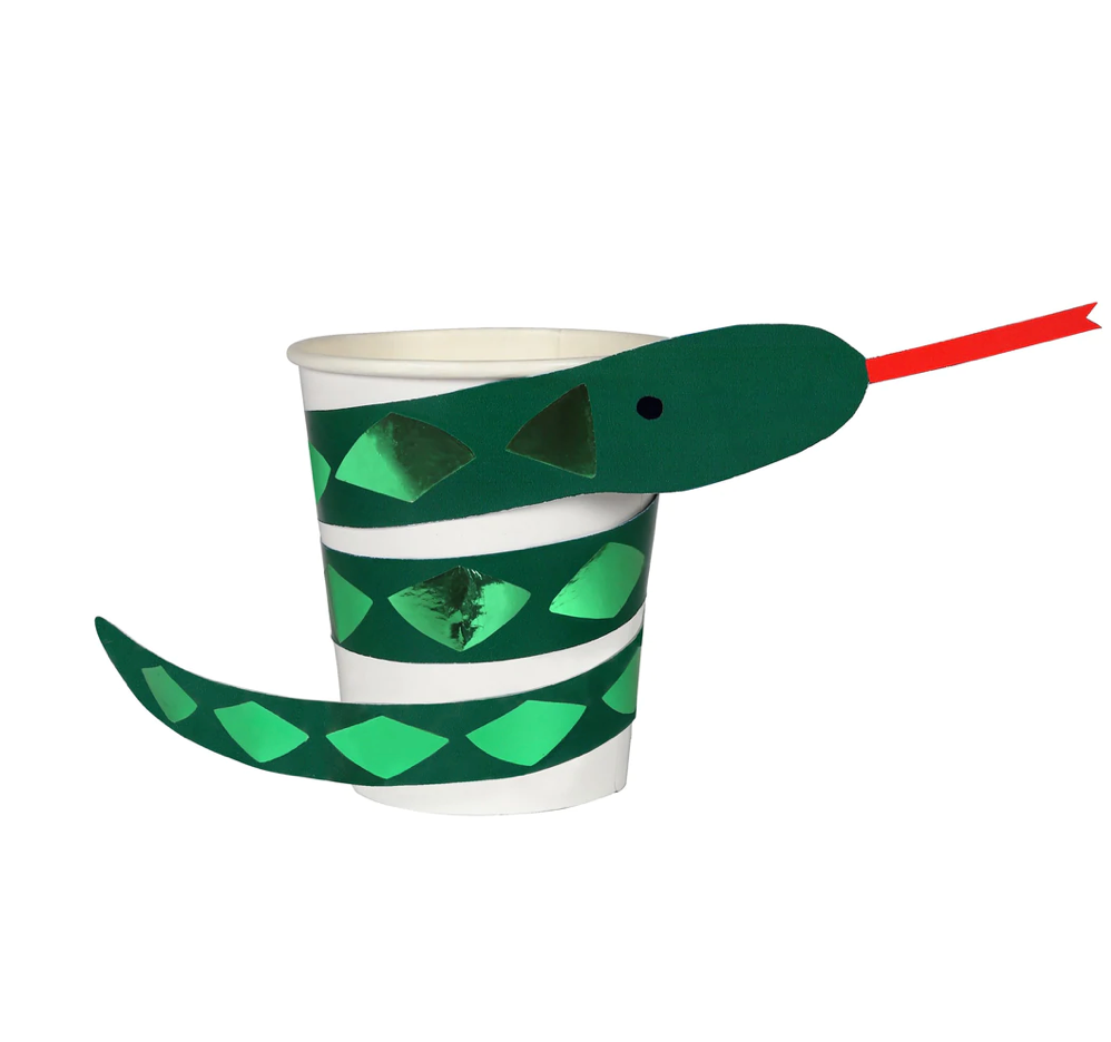 Go Wild Snake Party Cups