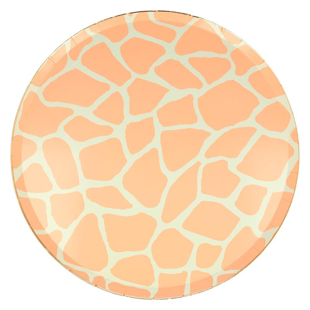 Safari Animal Print Plates (L)