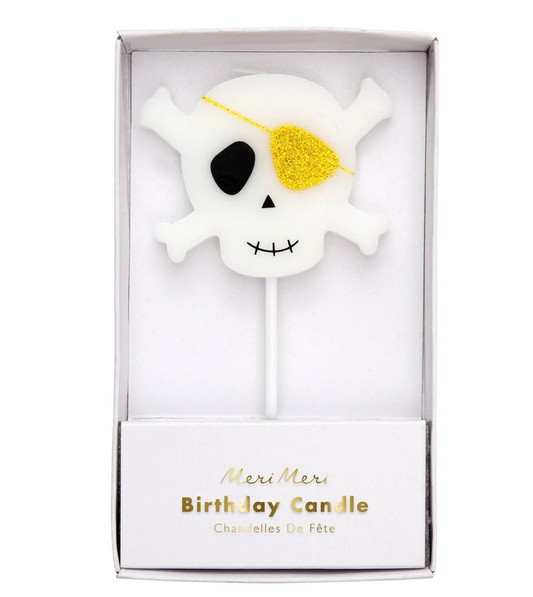Large Skull & Crossbones Candles