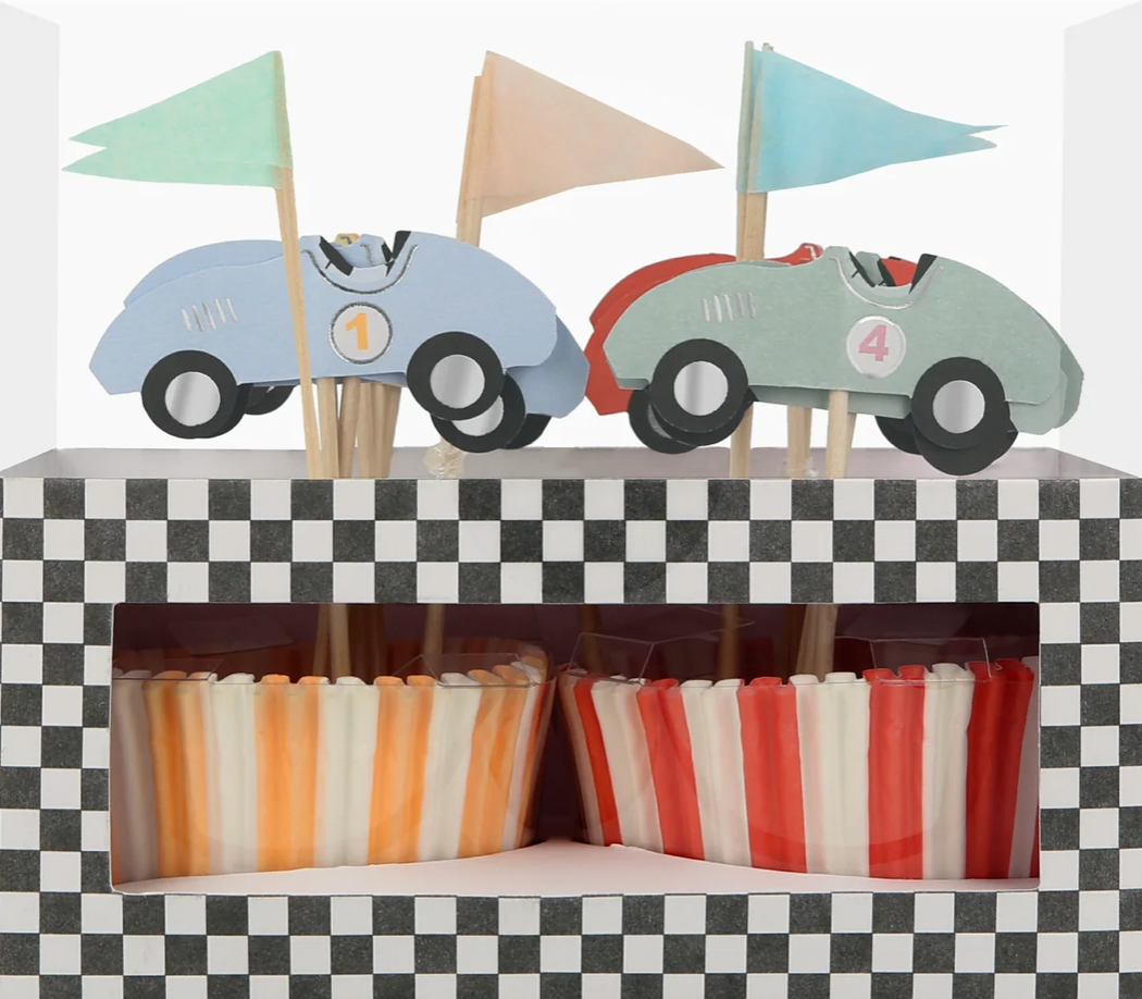 Race Car Cupcake Kit