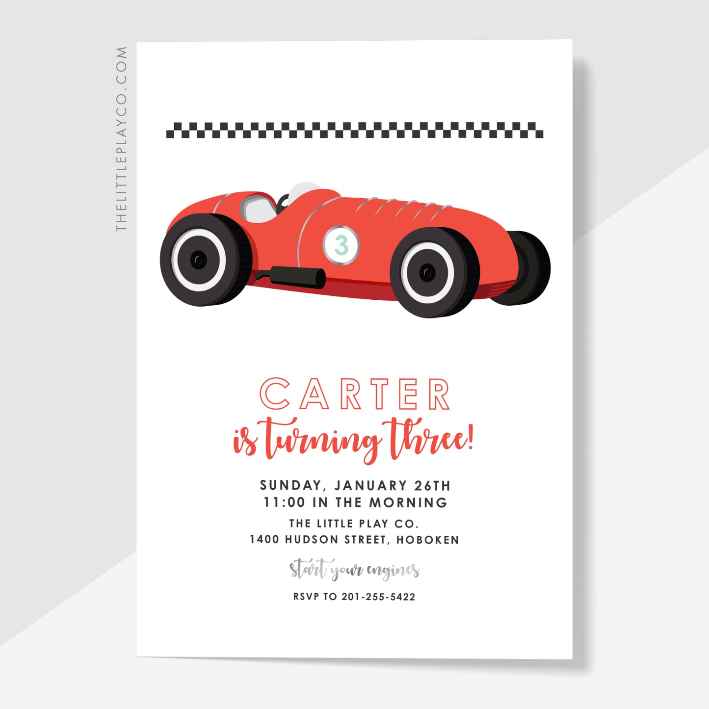 Start Your Engines - Super Duper Party Box